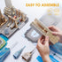 3D Puzzles for Kids Ages 8-10, New York Cityline Architecture Crafts for Girls Ages 8-12, Building Model Gifts