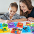Valentines Day Gifts Cards for Kids Classroom - 30 Pack Video Games Keychains with Class Exchange Cards