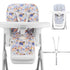 Baby High Chair Cover Replacement, Reversible & Waterproof High Chair Cushion Pad