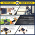 STEM 4 Set Solar Motor Kit - Wooden Model Electric Car Science Experiment Projects for Kids
