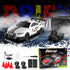 1:16 2.4Ghz 4WD 30KM/H 2 Remote Control Car Scale RC Drift Cars High Speed Race Cars with LED Lights Drifting Tires