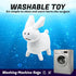 Adenzai White Gubby Rabbit Plush Toy Soft Forsaken Gubby Plush Stuffed Animal, Cute Game Character Collectible Plushie
