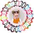 50pcs Children Hair Ties + 200pcs Rubber Bands, Cute Toddler Rabbit Ear Hair Ties, Seamless No Crease Ponytail Holders