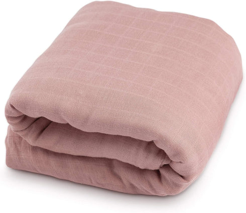 Natemia XL Muslin Baby Blanket - Ultra Soft, Breathable Baby Blankets for