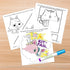Bendon Imagine Ink Coloring Game Book with Magic Ink Pictures, Mess Free Marker (Gabby's Dollhouse)