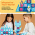 71pc 2 Set 3+ PTM71 PicassoTiles Mini Diamond Series Winter Ice Theme Magnetic Tile Building Blocks Character Action