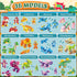 12 Packs 417 Set LINAYE Dinosaur Party Favors for Kids - PCS Mini Dinosaur Building Blocks Toys for Boys Kids Easter