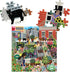 eeBoo - Piece and Love Urban Gardening - 1000 Piece Square Adult Jigsaw Puzzle, Glossy, Sturdy Pieces
