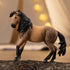 5 5+ 14894 Schleich Horse Club - Andalusian Mare Figurine with Spotted Brown Coat - Realistic Horse Toy with Long Black