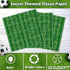 160 Packs Soccer Party Supplies, Boys Sports Theme Birthday Decor, Soccer Plates, Ball Theme Napkins, Serves 40