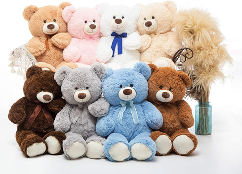 36 Inch Big Teddy Bear, Cute Giant Stuffed Animal Plush Bear for Kids and Girlfriend, Blue