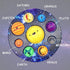 Eight Planet Cave Bubble Push Sensory Fidget Toy, Galaxy Cave Digits, Simple Sensory Anxiety Relief for Kids