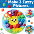 3+) Creativity for Kids Pom Pom Pictures: Animals - Preschool Learning Activities, Sensory Toys for Toddlers, Toddler
