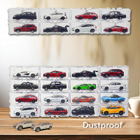 Toys Organizer Storage Case for Hot Wheels Car Matchbox Cars Mini Cars 1/64 Scale Hot Toy Wheels Display Case