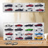 Toys Organizer Storage Case for Hot Wheels, Matchbox Cars, 1/64 Scale Display Case Holds 10/40 Cars (WHITE 10 PCS)