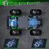 1:20, 10KM/H, 2 2.4GHZ, Remote Control Car, All-Terrain Remote Control Car for Boys, Rechargeable Rc Truck with LED