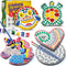 Dan&Darci Stepping Stones Painting Kit for Kids - Outdoor Crafts - Paint