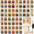 Witchcraft Kit with 30 Herbs Complete Wiccan Starter Set with Spell GuideBook,