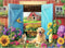 VOLUVOLU 500 Piece Animal Farm Puzzle for Adults, Spring Flowers Jigsaw Puzzle, 500