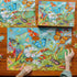 eeBoo Love of Bugs - 100 Piece Puzzle, 24 x 16 Kids Jigsaw, Glossy Pieces for Children Ages 5+
