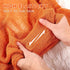 Long Ripple Wrap, DIY Newborn Baby Photography Wrap for Christmas Gift (Orange)