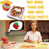 Sets Stretcheez Pizza - Play Food for Kids - Stretchy Pretend Food & Toppings - Mix & Match - Collect Them All - Works