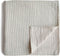 mushie Muslin Baby Swaddle Blanket - 100% Organic Cotton (Sage Stripe)