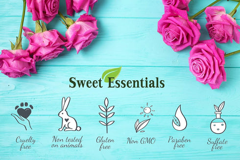 Sweet Essentials 2oz Bubble Baby | Fragrance/Perfume Oil | Made with Organic Oils | Spray on Perfume Oil - Alcohol