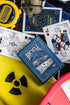 Bicycle Back To The Future Playing Cards - 1 Pack, Premium, Foil, Metallic, Blue