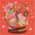 Galison 500 Piece Foil Jigsaw Puzzle - Crystal Flower Ball - Beautiful Artwork of Blooms