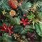 Jigsaw Puzzles for Adults 1000 Pieces, Tropical Rainforest Plants Square Challenging Unique