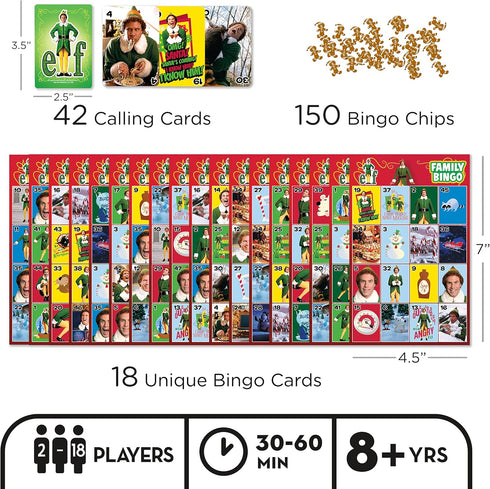 AQUARIUS Elf Family Bingo Game