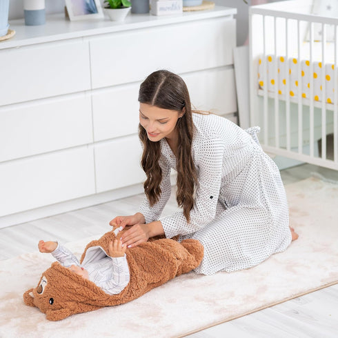 0-6 Baby Swaddle Blanket Bear Months Cute Organic Ultra Soft Plush NewBorn Baby Essentials Must Have Infants Girls Boys