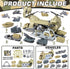 Set, XDUOYJOY Military Helicopter Toys Army Airplane Toys with Vehicles, Trucks, Tanks, Fighter Jets, Plane, Aircraft