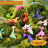 12PCS 3D Set, 4.4"-6" Printed Dragon Easter Basket Gifts for Kids Boys, Articulated Flexible Dragons, Home Office Desk
