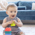 Infantino Super Soft Building Blocks, Easy-to-Hold for Babies & Toddlers, BPA-Free, 12-Piece Multi-Colored Set
