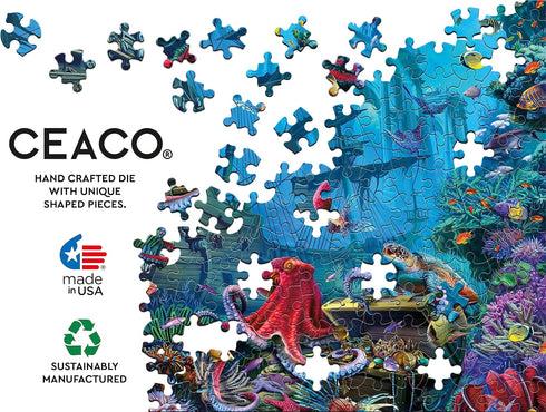 Ceaco - Undersea - Glow - 750 Piece Jigsaw Puzzle