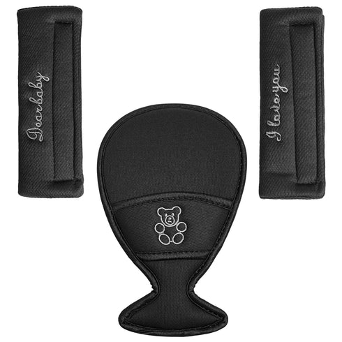 Baichuan Easicozi Shoulder Crotch Pad Compatible with Car Seat Stroller High Chair, Harness