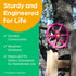 Jungle Gym Kingdom Swing Set Accessories - Pirate Ship Steering Wheel for Kids Outdoor Playhouse, Treehouse & Backyard