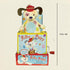 18 Schylling Polka Puppy Jack in the Box - Classic Children's Musical Toy that Dances - Colorful Embossed Tin Box