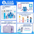 Frozen Magnetic Tiles 110 PCS, Princess Castle Magnetic Blocks, Birthday Gift Ideas for Girls with Carrying Case