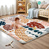 71x59 Baby Play Mats for Floor, Playpen Mat for Babies, Extra Thicker & Soft Floor Crawling Mat, Foldable Non-Slip