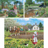 Set (3) 300 300 18 24 Bits and Pieces - Value of Three - Piece Jigsaw Puzzles for Adults - Large Piece pc Classic