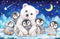 Pintoo 600 Piece Jigsaw Puzzles for Adults - Kayomi Polar Bear and Penguins, Easy Storage