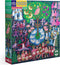 eeBoo Piece & Love: 12 Days of Christmas 1000 Piece Puzzle - Square Adult Holiday Jigsaw, 23x23, Includes Image Insert