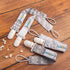 Babygoal Neutral Pacifier Clips, 4 Pack Binky Paci Holder and Leash for Most Pacifiers, Teethers, and Toys