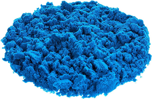 11 3lbs 3 Amazon Basics Piece Moldable Sensory Sand Toy Kit with Castle Molds and Tools, Blue Color, for Kids Ages