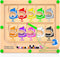 Magnetic Color & Number Maze - Montessori Counting Matching Toys, Wooden Magnet Maze for Toddler Learning