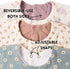 Set Baby Cotton Muslin Bibs and Bow Headbands