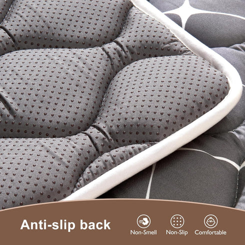 65" 50",Premium Baby Play Mat - X Thicker Foam One-Piece Machine Washable, Extra Large Anti-Slip Soft Cushioning Foam